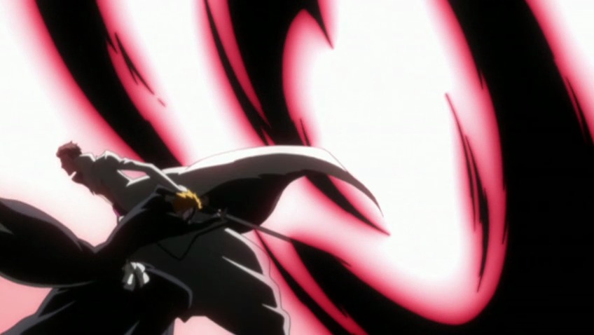 Sousuke Aizen (Defected Shinigami), Ichigo Kurosaki (Substitute Shinigami), Moon Fang Heaven-Piercer
